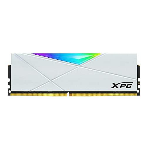 XPG XPG DDR4 D50 RGB 16GB (2x8GB) 3200MHz PC4-25600 U-DIMM 288-Pins Desktop Memory CL16 Kit White (AX4U32008G16A-DW50)