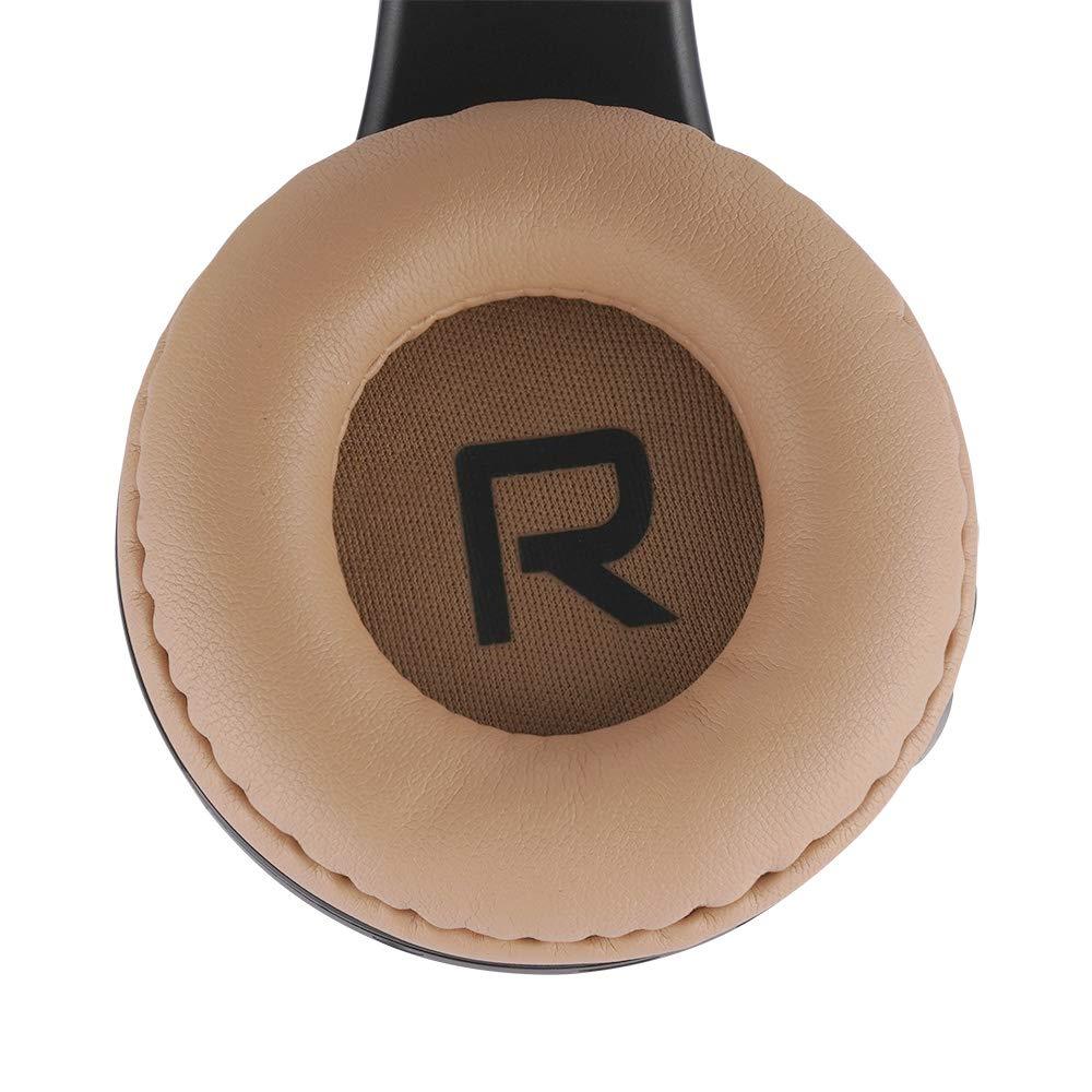 PowerLocus PowerLocus Rose Gold Bluetooth Headphones with Black/Brown Bluetooth Headphones