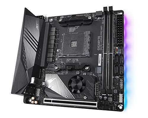 Gigabyte GIGABYTE X570 I AORUS Pro Wi-Fi (AMD Ryzen 3000/X570/Mini-Itx/PCIe4.0/DDR4/USB 3.1/Realtek ALC1220-Vb/DisplayPort 1.4/2xHDMI 2.0B/RGB Fusion 2.0/Gaming Motherboard)