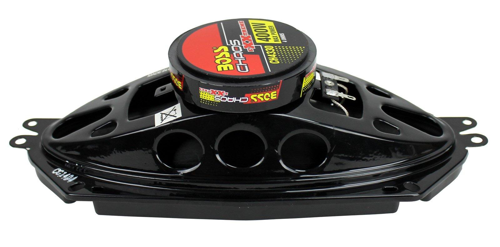 BOSS Audio Systems BOSS Audio 4x10 3-Way 400W Full-Range Chaos Exxtreme Car Audio Speakers (4 Pair)