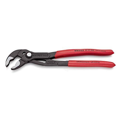KNIPEX KNIPEX Tools - Cobra Water Pump Pliers (8701250), Red,10-Inch