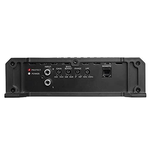 BELVA Belva BXD4K 4000W Peak BX-Series 1-Ohm Stable Class-D Monoblock Car Audio MOSFET Amplifier with Remote Subwoofer Level Control