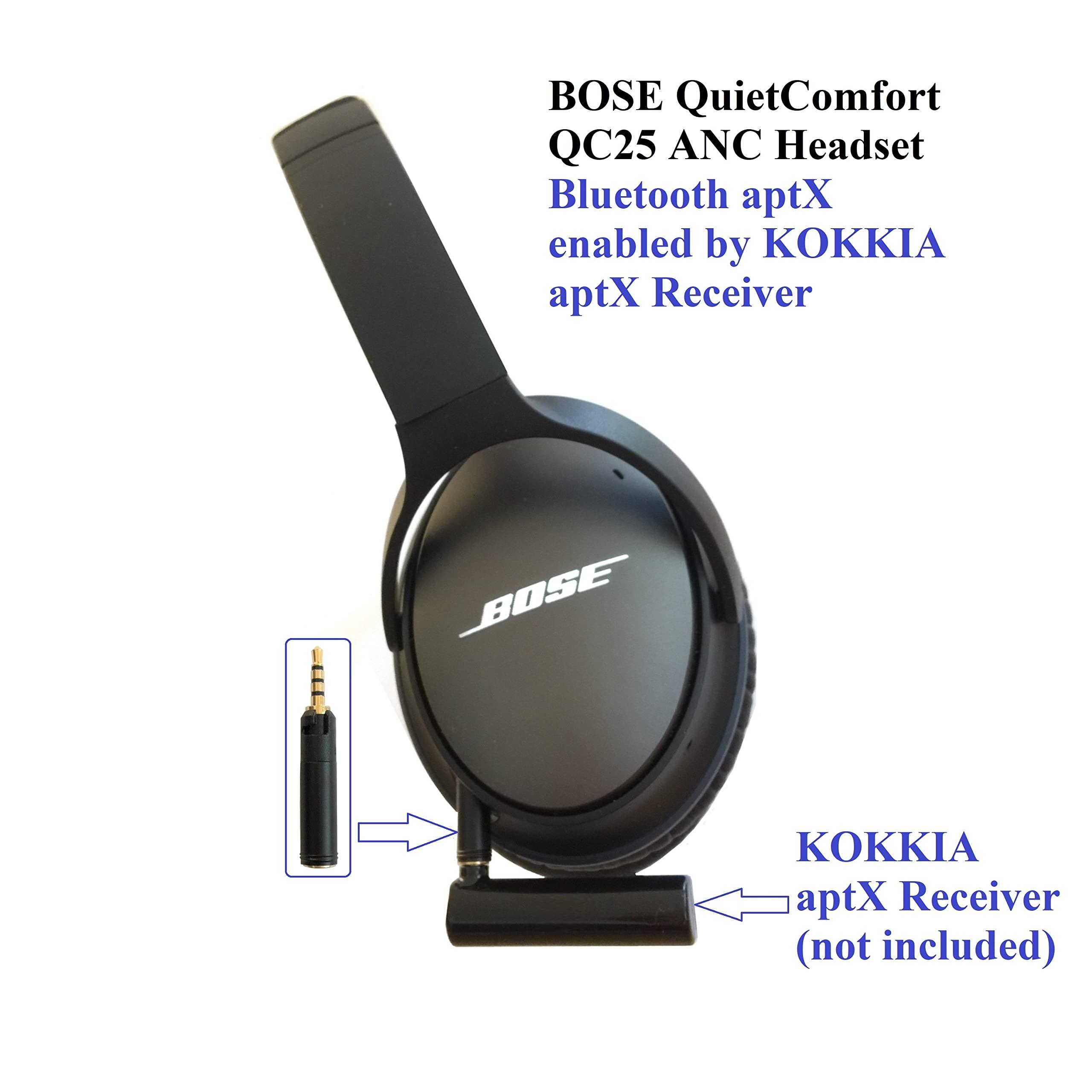 KOKKIA KOKKIA Tiny Versatile 2.5mm Male to 3.5mm Female Adapter with Lock/Unlock Feature : Extremely Versatile for Attachment to headsets/Devices with 2.5mm Audio Port.