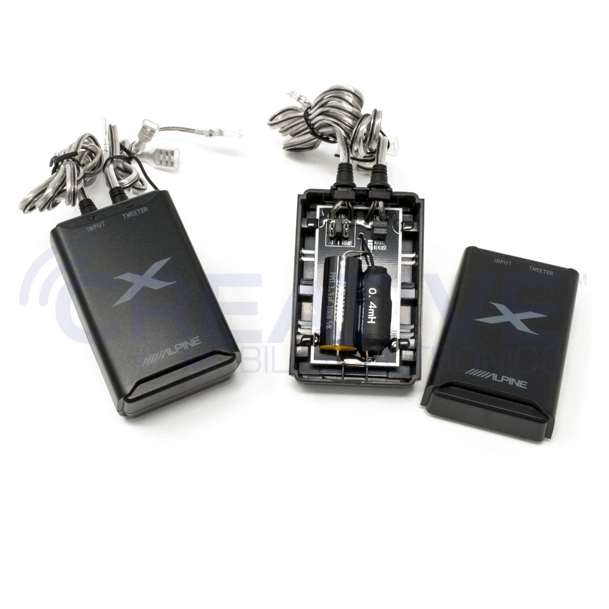 Alpine Alpine X-S65C Bundle - Two pairs of X-Series 6.5 Inch Component 2-Way Speakers