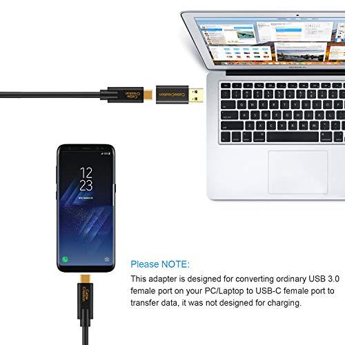 CableCreation CableCreation USB C Female to USB Male Adapter USB to USB C Adapter, USB 3.1 5Gbps USB C to A Adapter Female for Laptops Logitech StreamCam VR Link Adapter for Charging