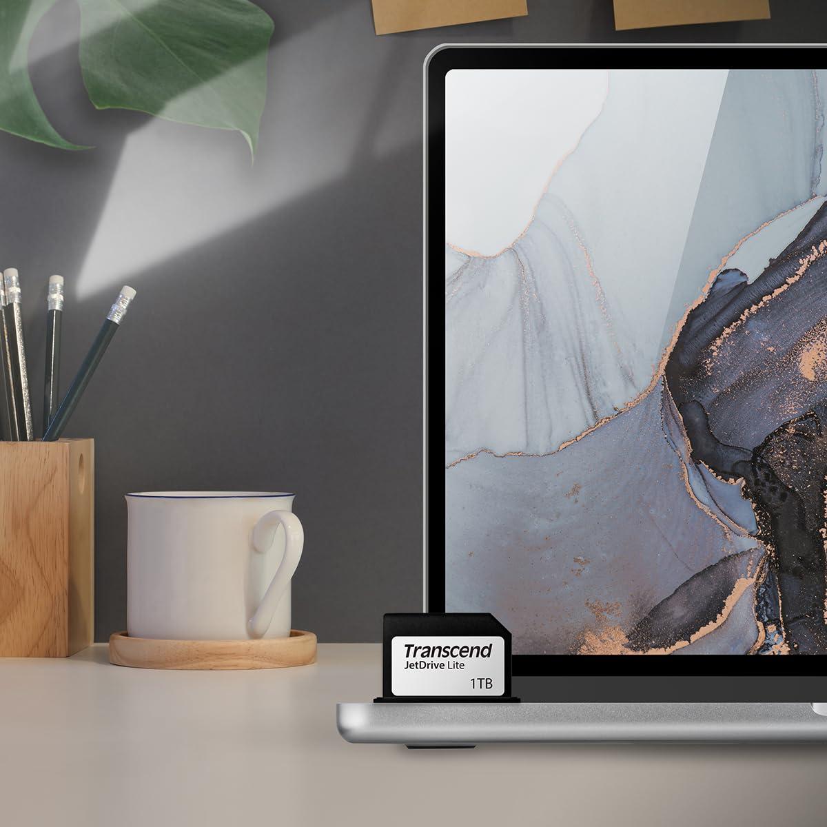 Transcend Transcend 1TB JDL330 JetDrive Lite 330 Expansion Card for MacBook Pro 2021 TS1TJDL330,Grey