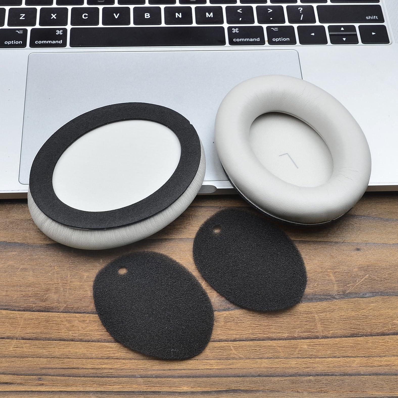 defean defean Ear Pads Replacement Compatible with JBL Tour ONE/Tour ONE M2 Wireless Over-Ear Noise Cancelling Headphones, Softer Protein Leather Comfort Noise Isolation Foam Champagne