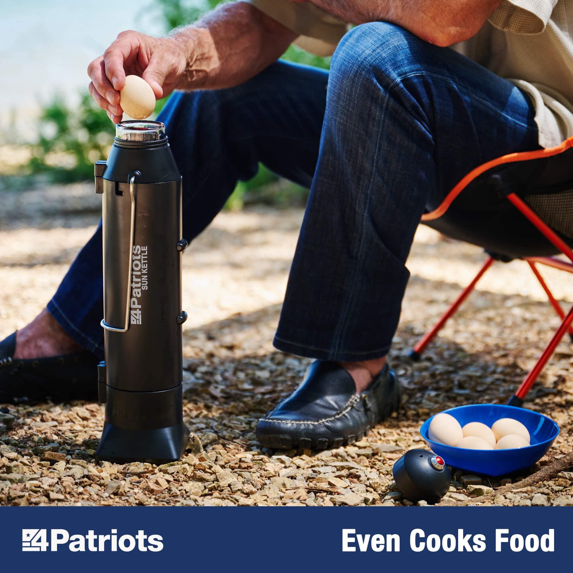 4Patriots 4Patriots Sun Kettle: Portable Solar Water Heater For Hunting & Emergencies - 16.9 oz Capacity