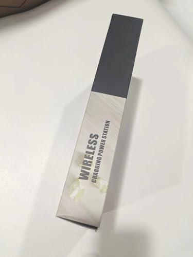 JE Make IT Simple Triple Wireless Charger Pad - 15W Fast Charging Station for Apple iPhone 15/14/13/12 Pro/Max/Plus, AirPods, Qi-Certified 3-in-1 Charging Mat for Multiple Devices One-Step Wireless Charging Solution