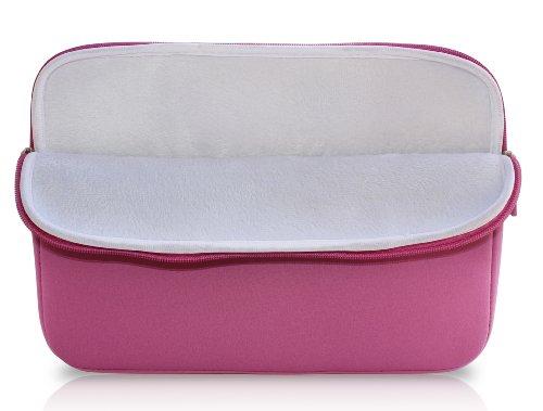 amCase amCase 13.3 inch Chromebook Case Sleeve for iPad Pro, ASUS C300 Chromebook/Samsung Chromebook 2/Acer Chromebook/MacBook Air/Pro/Toshiba Chromebook/Lenovo Yoga 2/3 with Handle (Pink)