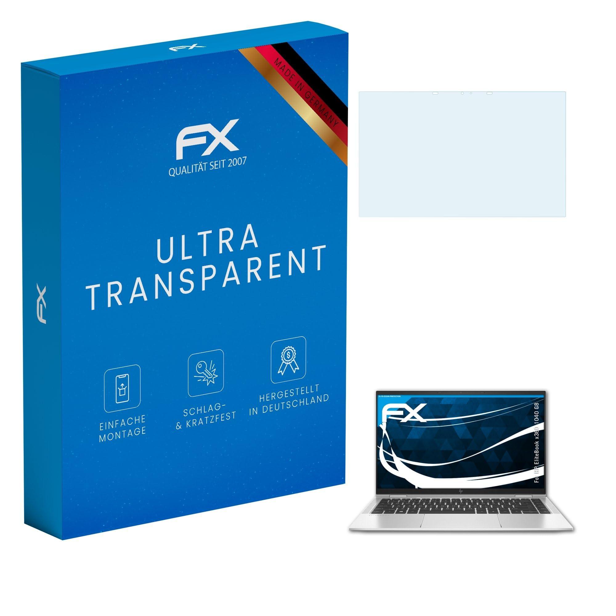 atFoliX atFoliX Screen Protection Film compatible with HP EliteBook x360 1040 G8 Screen Protector, ultra-clear FX Protective Film (2X)