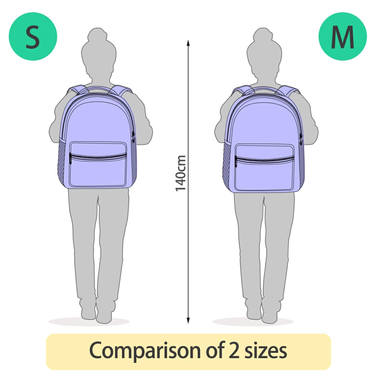 ALAZA ALAZA Red Leopard Print Cheetah Backpack Purse with Multiple Pockets Name Card Personalized Travel Laptop School Book Bag, Size S/16 inch