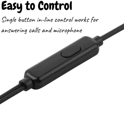 Mr. Pen Mr. Pen- Ear Bud with Microphone for School, 4.25 Ft, 3.5mm Jack, Wired Earphones, Earbuds, in Ear Headphones, Earbuds Wired with Microphone, Ear Phones with Microphone, Headphones Earbuds