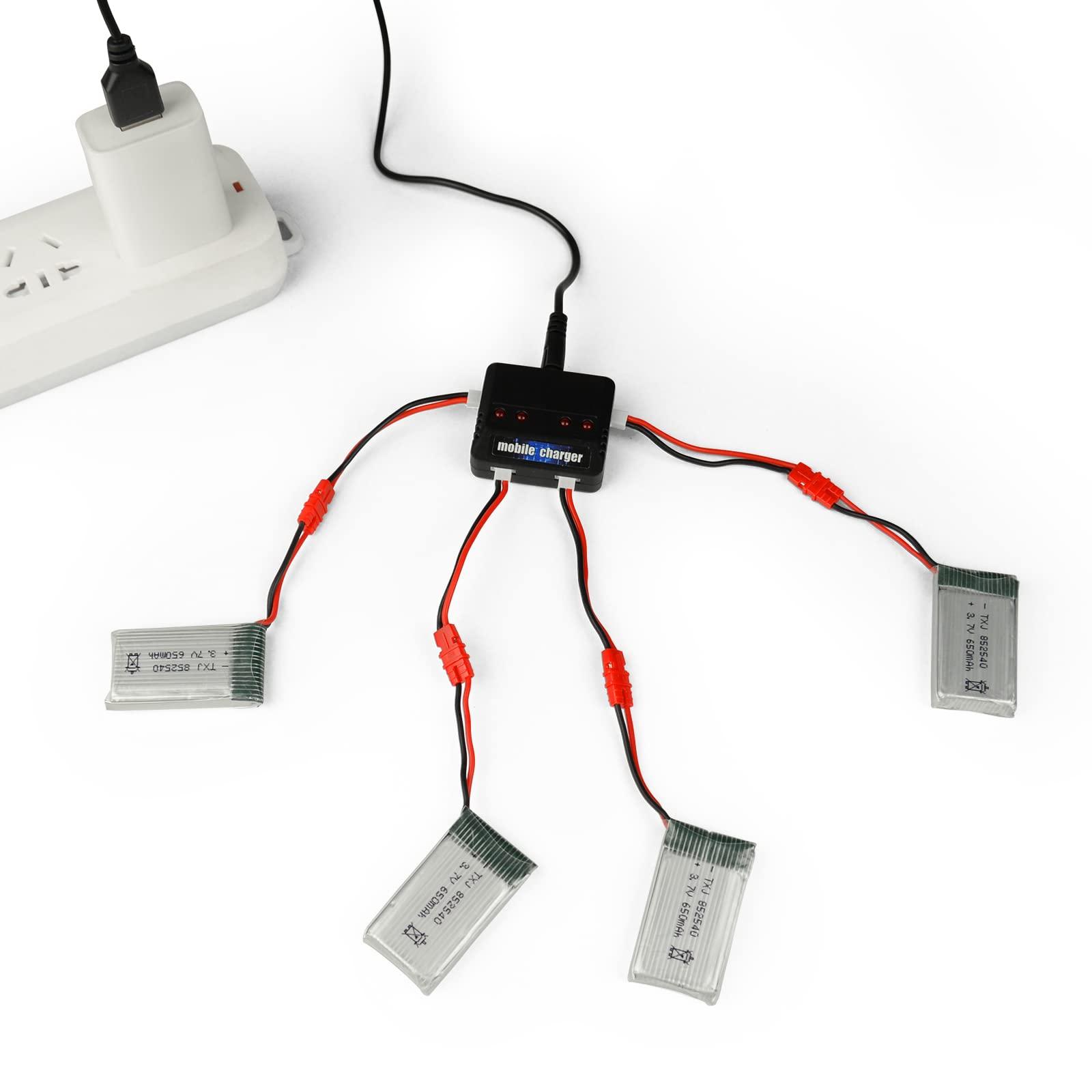 Cheerwing Cheerwing Syma X5SW-V3 WiFi FPV Drone with Camera, 4pcs 650mAh Batteries and 4-in-1 Charger