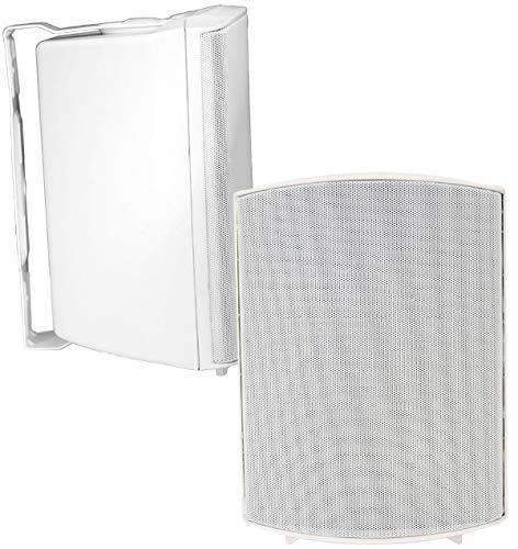 Earthquake Sound Earthquake Sound AWS-502W All-Weather Indoor/Outdoor Speakers (Matte White, Pair)