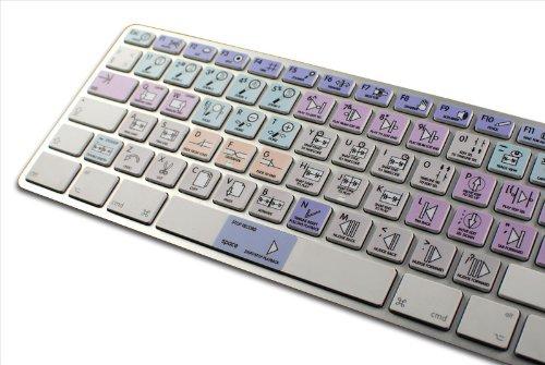 4Keyboard AVID PRO Tools Galaxy Series Keyboard Sticker Works with Apple