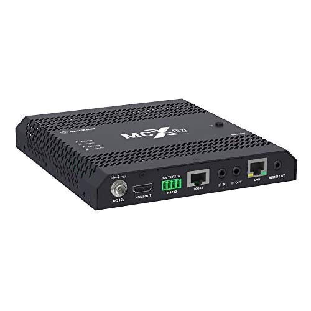 Black Box Black Box 4K60 Network AV Decoder - HDCP 2.2, HDMI 2.0, 10-GbE Copper