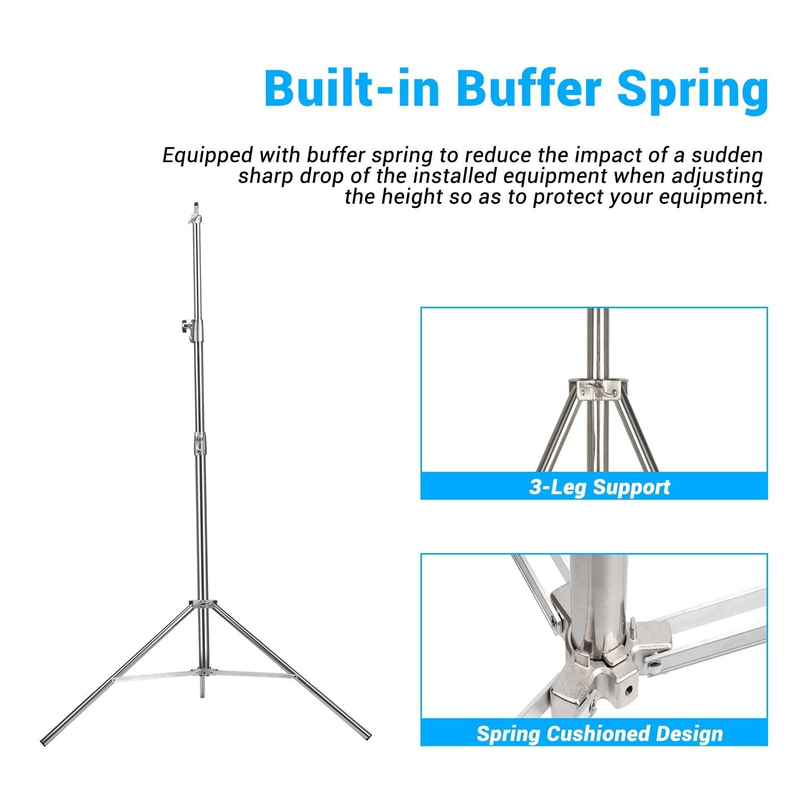 Aputure Aputure Amaran 200d S with Light Dome SE Softbox and 2.8m Light Stand Kit, 200W 5600K Daylight Bowens Mount Led Video Light App Control for Photography