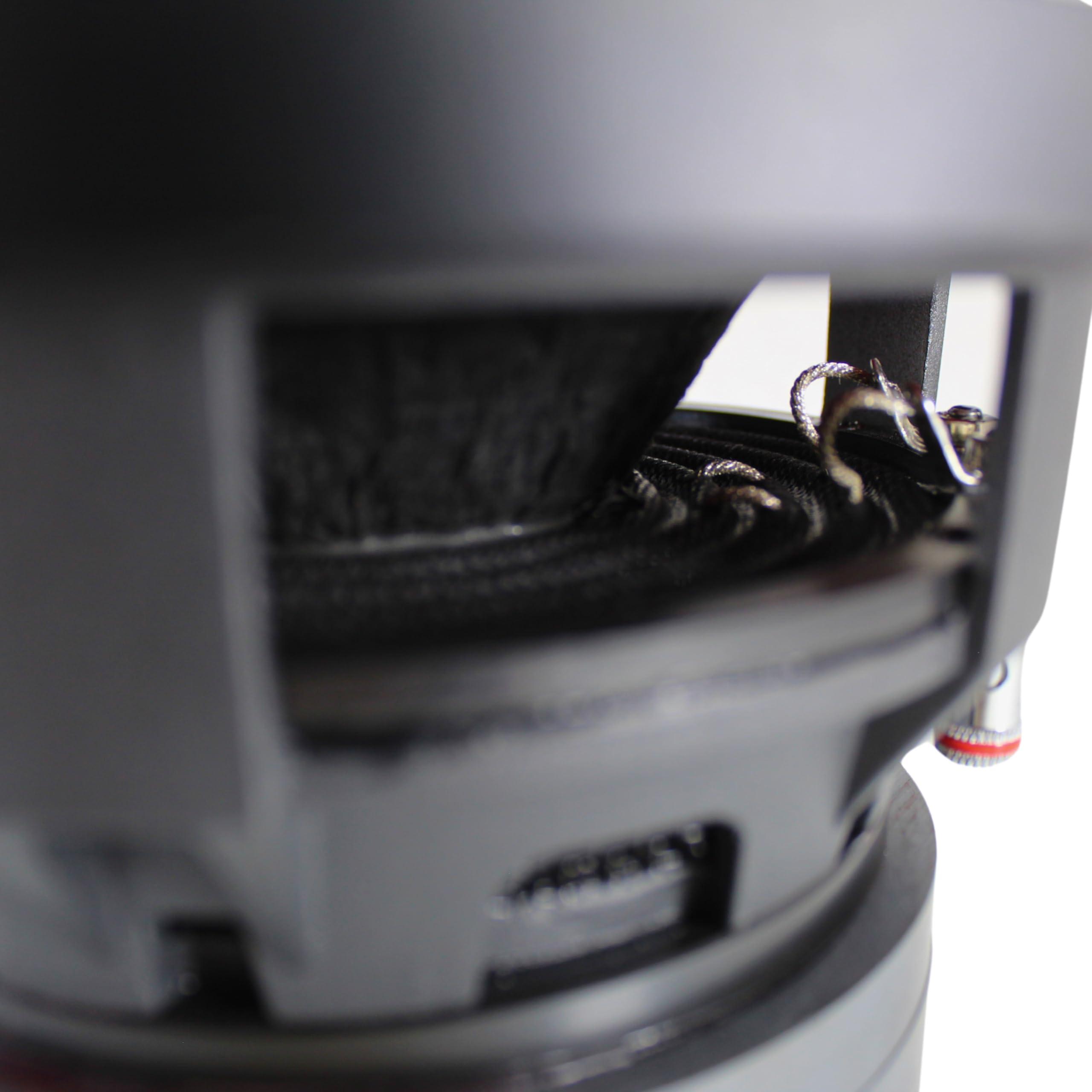 Audiopipe Audiopipe 6" Quad Stack Composite Cone Subwoofer (TXX-BDC-IV-6), Superior Performance, 500W, 2.5" BASV Voice Coil, 4 Magnets, Non-Press Paper Cone, Aluminum Basket, Multi-Connect, 2 x 4 Ohm