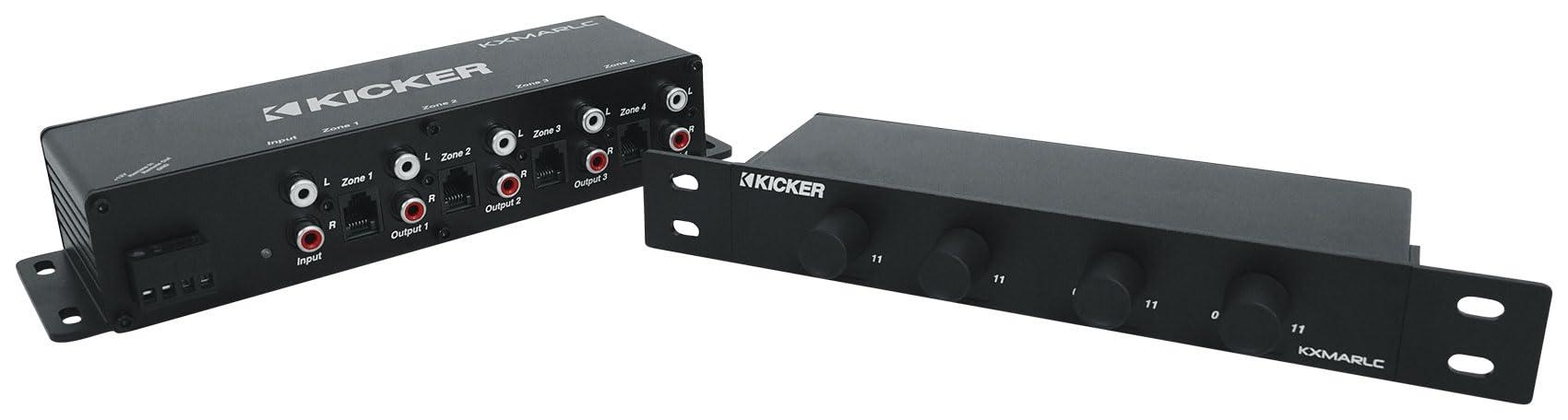 Rockville Rockville RXM8BTW 8 Channel Marine/Boat Bluetooth Amplifier+Kicker 4Zone Control