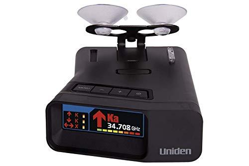 Uniden Uniden R7 EXTREME LONG RANGE Laser/Radar Detector, Built-in GPS, Real-Time Alerts, Dual-Antennas Front & Rear w/Directional Arrows, Voice Alerts, Red Light and Speed Camera Alerts