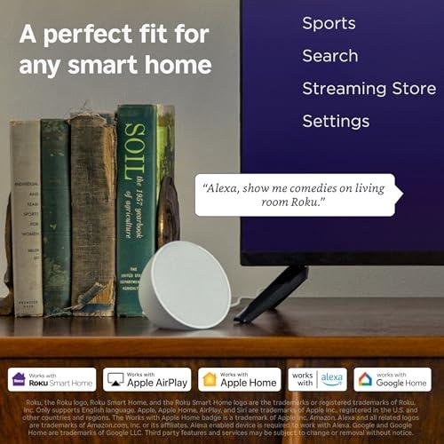 Roku Roku Streaming Stick 4K | Portable Roku Streaming Device 4K/HDR/Dolby Vision, Roku Voice Remote, Free & Live TV