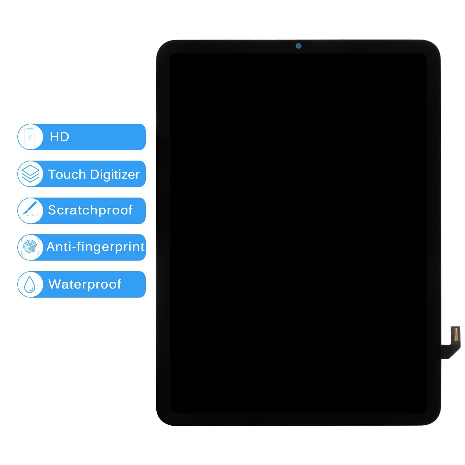 A-MIND for iPad Air 5 LCD Screen Replacement for iPad Air 5 5th Generation 2022 Display 10.9" A2589 A2591 A2588 Original LCD Glass Touch Screen Digitizer Assembly Repair Kit Black