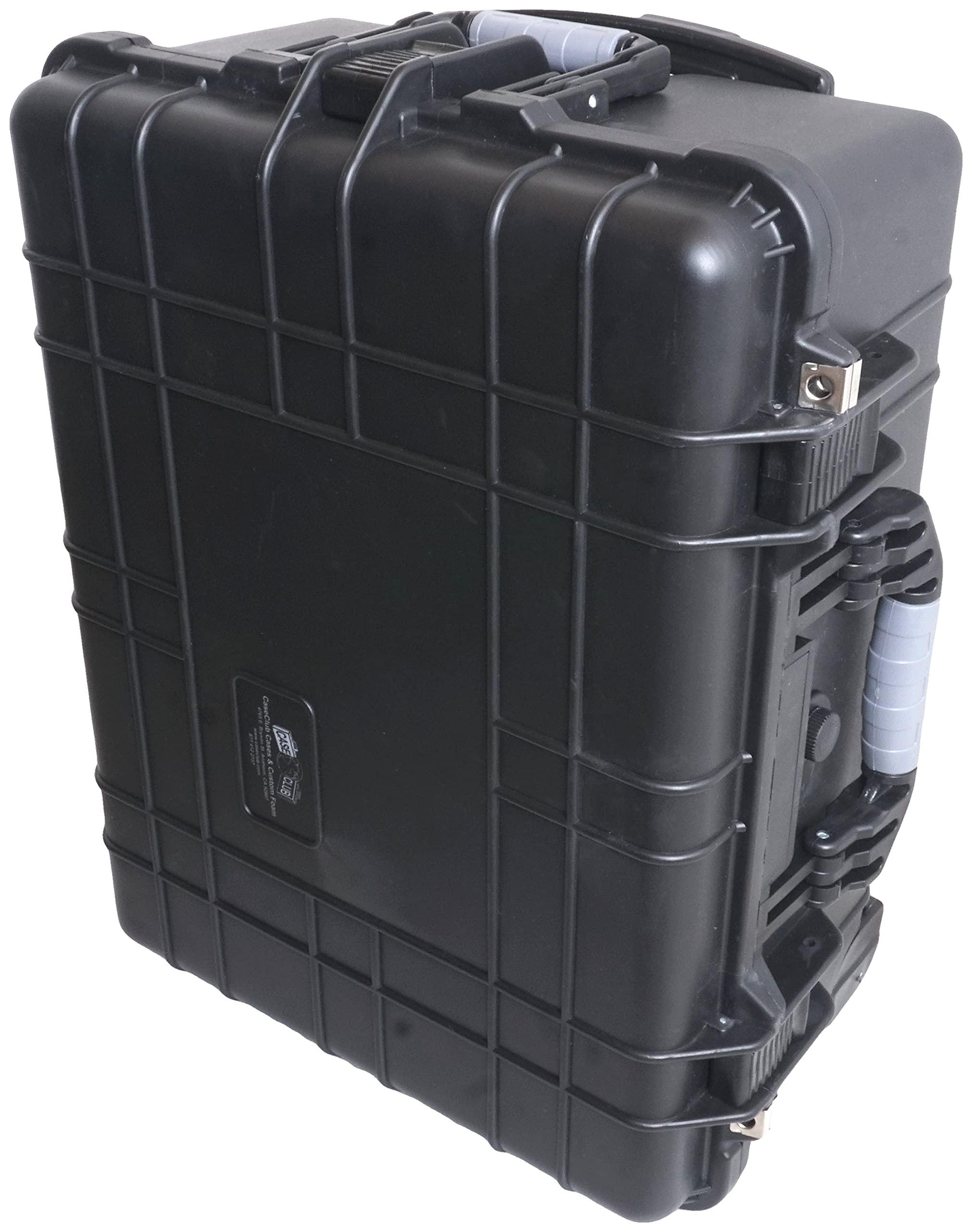 Case Club Case Club Case fits 35 Motorola R2 / CP200 / XPR 3500e Two-Way Radios in Pre-Cut Heavy Duty Wheeled Waterproof Case