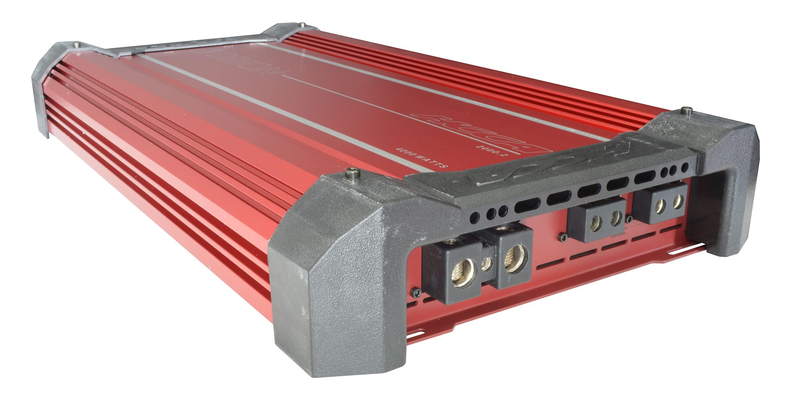 ORION Orion HCCA Series HCCA2000.2 High Performance 2000W RMS 2-Channel Class A/B Amplifier - 1 Ohm Stable, Low/High Pass Crossover, Bass Boost Control, Mosfet Power Supply, Bass Knob, Made in Korea