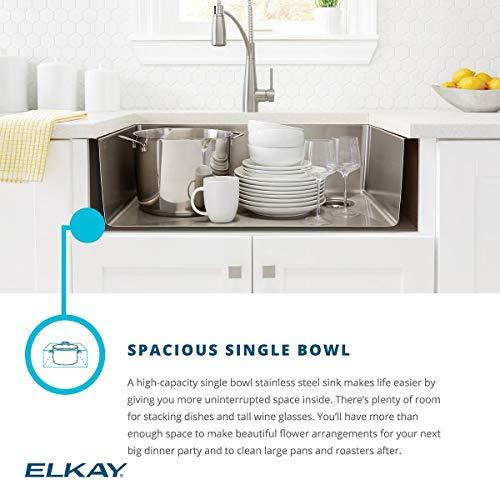 Elkay Elkay ECTRU30179RT Crosstown Single Bowl Undermount Stainless Steel Sink