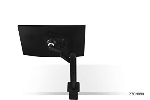 LG LG 27QN880-B 27" QHD (2560x1440) Ergo IPS Monitor with HDR 10 Compatibility and USB Type-C Connectivity, Black