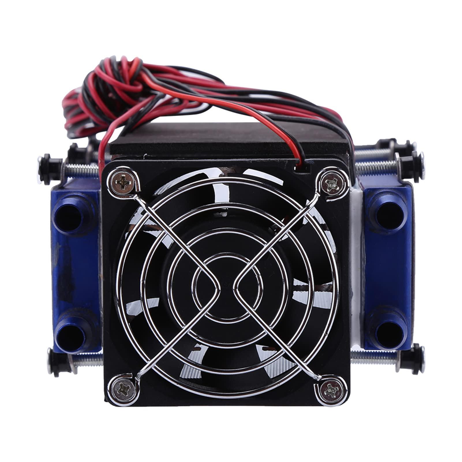 Hyuduo Peltier Refrigeration, Mini Air Conditioner,DC 12V 576W 8-Chip TEC1-12706 DIY Thermoelectric Cooler Air Cooling Device, Computer Heatsinks