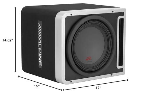 Alpine Alpine R-SB12V Pre-Loaded R-Series 12-inch Linkable Subwoofer Enclosure