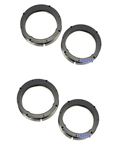 ASC Audio ASC 2 Pair 6+-Inch 6" 6.5" 6.75" Speaker Install Adapter Plates for Select VW Volkswagen Vehicles - Very Important: Read Compatible Vehicles and Restrictions Listed Below