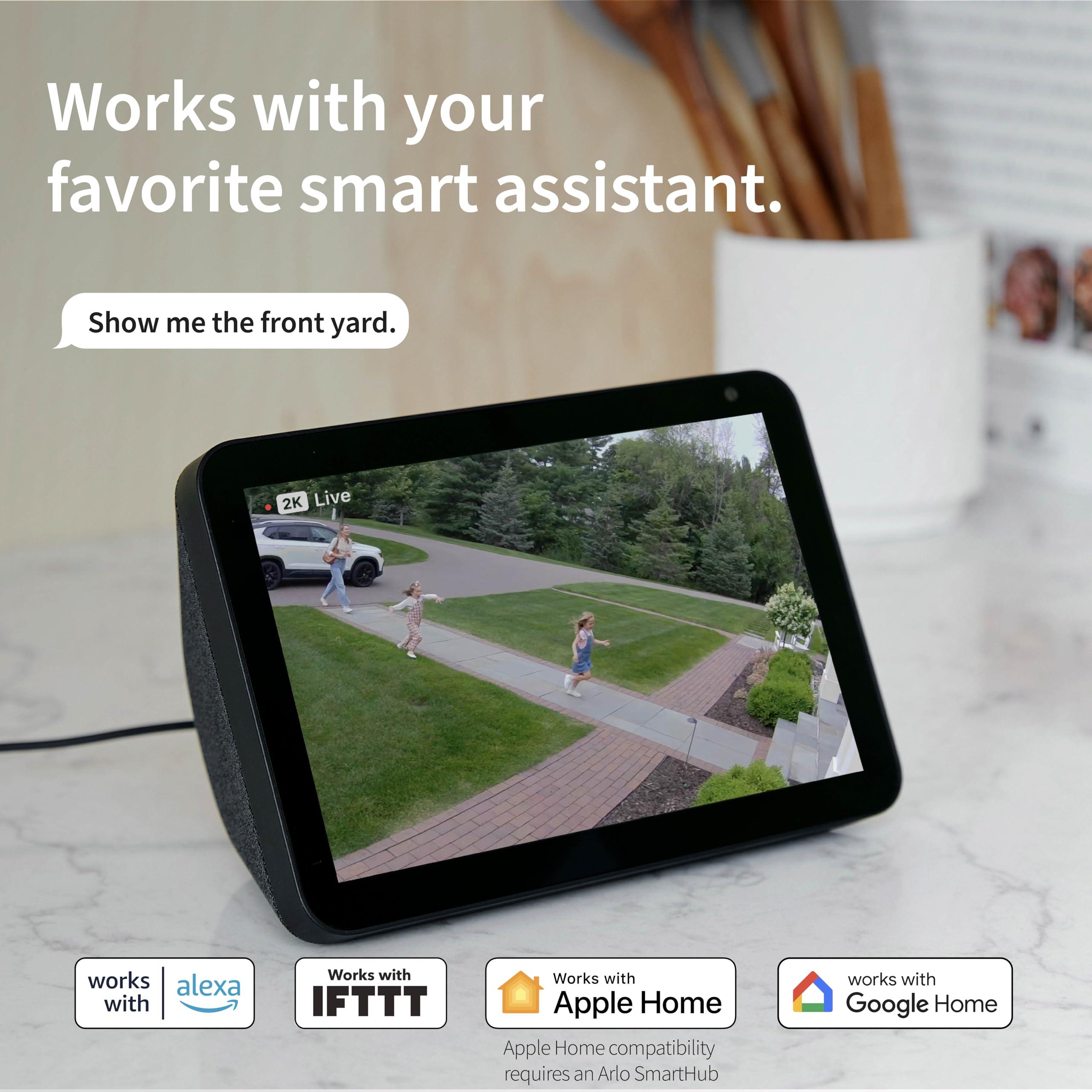 Arlo Arlo Wired Floodlight, White - FLW2001