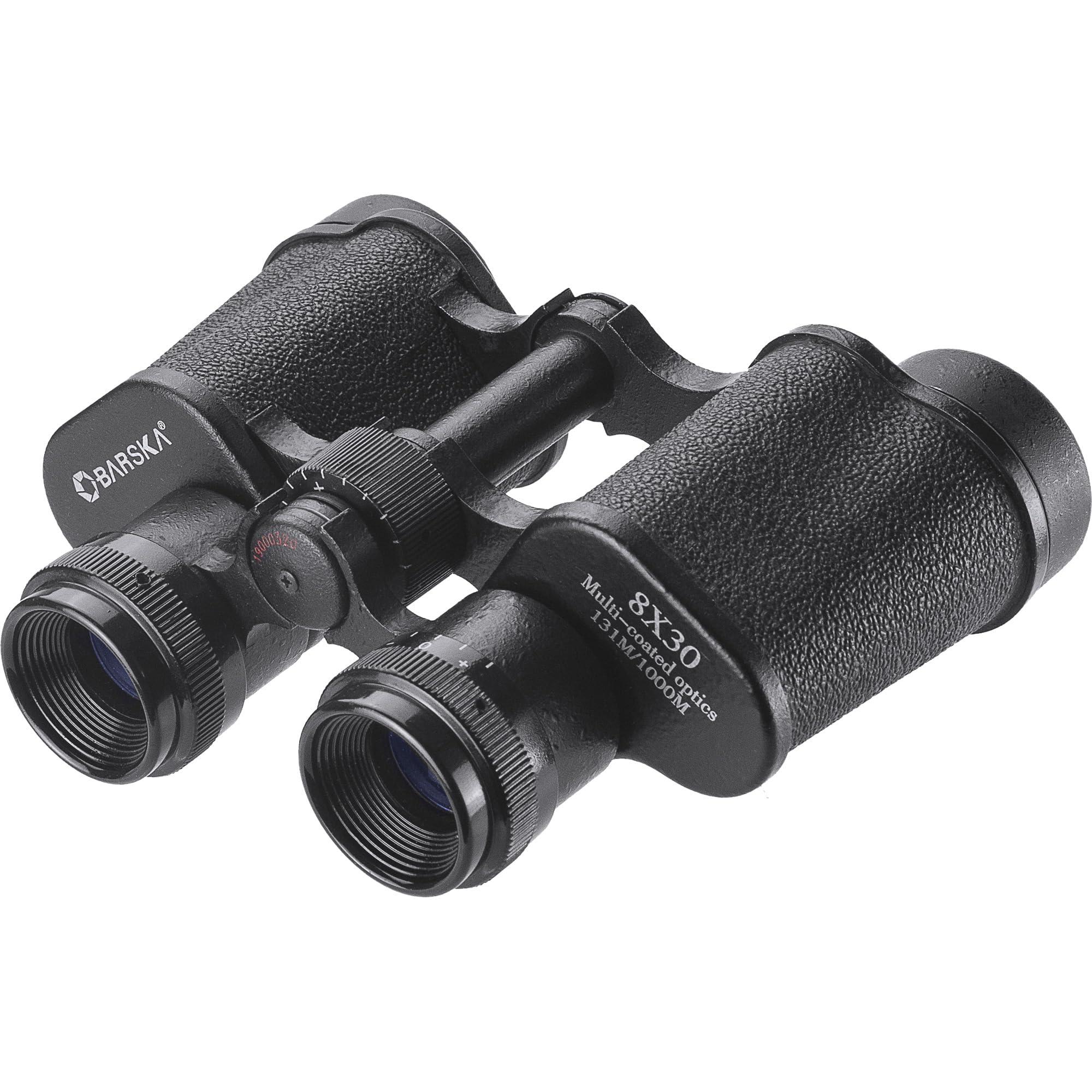 BARSKA Barska AB13346 X-Trail 8x30 All-Metal Field Compact Binoculars for Adults and Kids, Birding, Hunting, Sports, etc