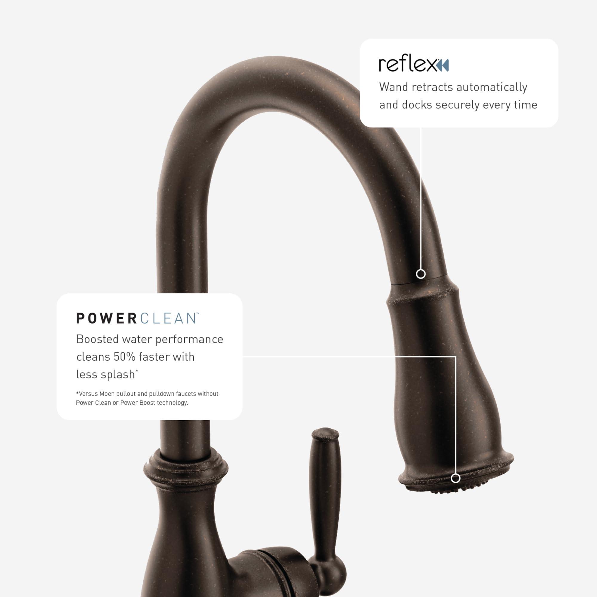 Moen Moen 7594EORB Arbor Kitchen-Sink-faucets, 1 count, Oil Rubbed Bronze