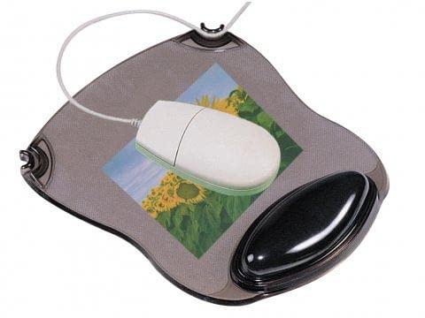 Q-Connect Q-Connect KF20084 Clear Gel Mouse Mat - Grey