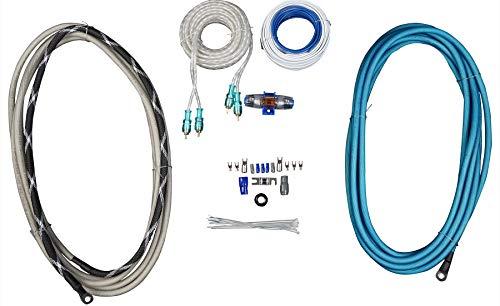 Rockville Rockville 4 RMC80B 8\" 1600w Marine Boat Speakers+8\" Wakeboards+6-Ch Amp+Wire Kit