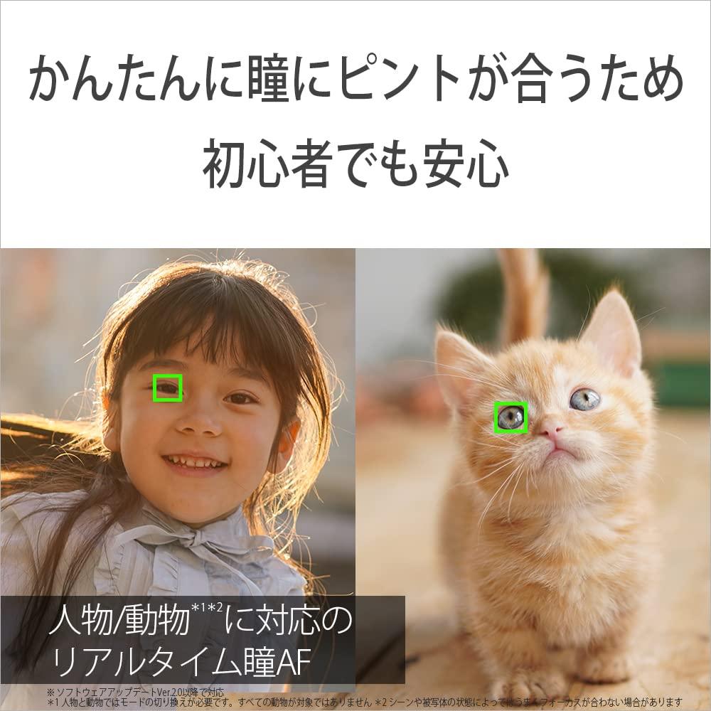 Sony Sony Alpha a6400 Mirrorless Camera Double Zoom Lens Kit, SELP1650 F3.5-5.6 + SEL55210 F4.5-6.3 SEL55210 Black (Renewed)