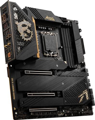 MSI MSI MEG Z690 ACE Gaming Motherboard (E-ATX, 12th Gen Intel Core, LGA 1700 Socket, DDR5, Thunderbolt 4, PCIe 5, Dual 2.5G LAN, M.2 Slots, Wi-Fi 6E)