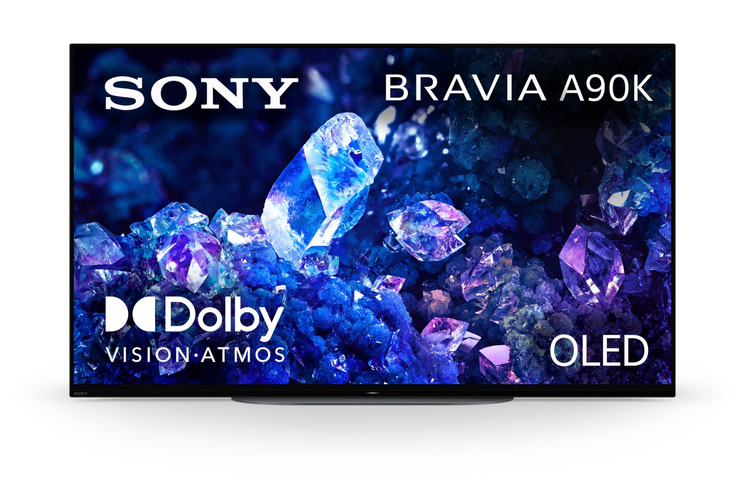 Sony Sony 48 Inch 4K Ultra HD TV A90K Series: BRAVIA XR OLED Smart Google TV with Dolby Vision HDR and Exclusive Features for The Playstation- 5 XR48A90K- Latest Model,Black