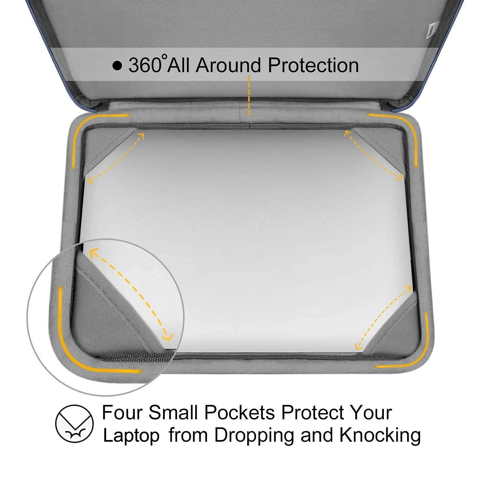 MOSISO MOSISO Compatible with MacBook Air 13 inch Case (A1369 A1466, Older Version 2010-2017 Release), Plastic Hard Shell Case & Sleeve Bag & Keyboard Cover & Webcam Cover & Screen Protector, Lavender Gray