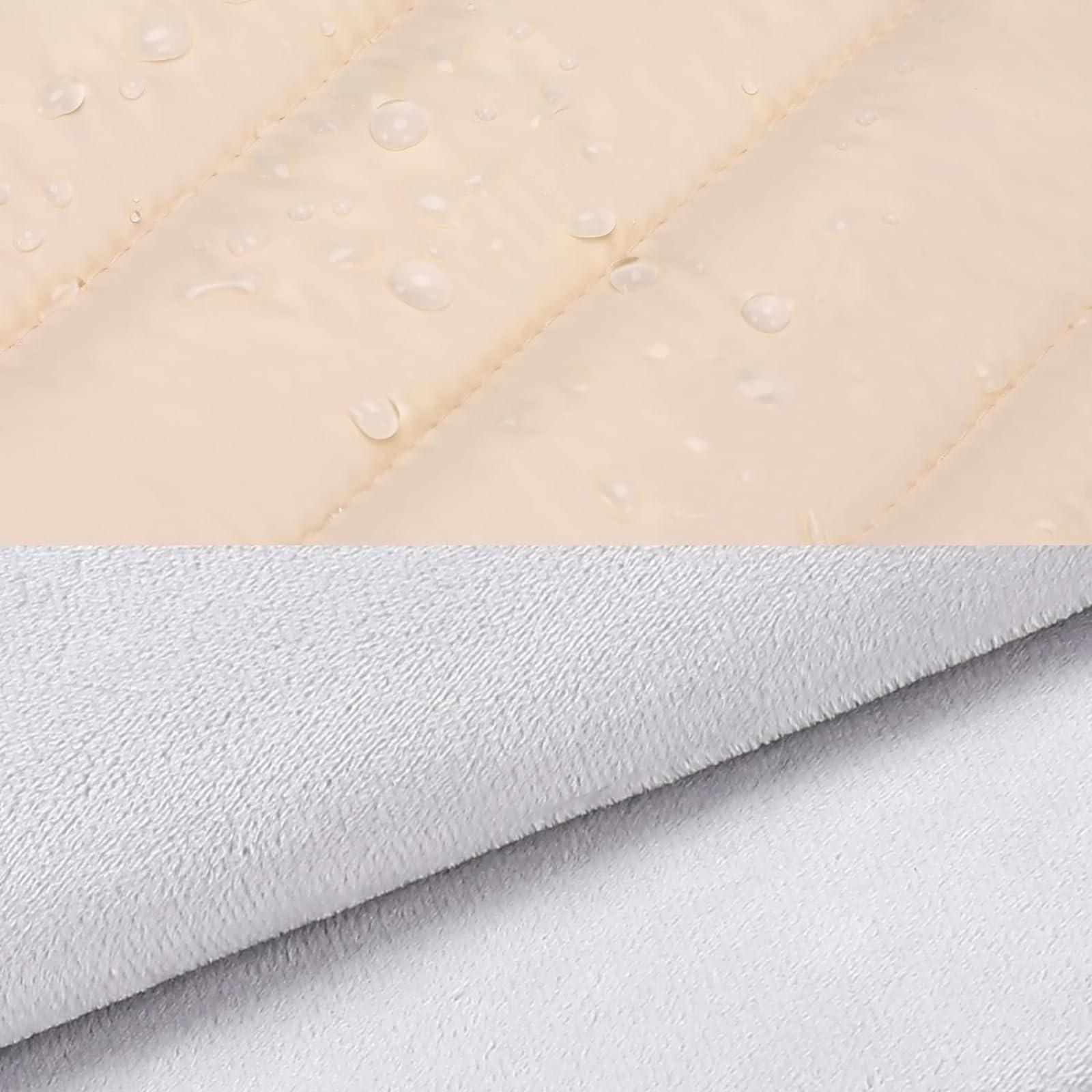 MOSISO MOSISO Compatible with MacBook Air 13 inch Case 2022-2018 A2337 M1 A2179 A1932, Plastic Hard Case&Puffy Horizontal Laptop Bag with Small Case&Keyboard Cover&Screen Protector&Storage Bag,Frost&Apricot