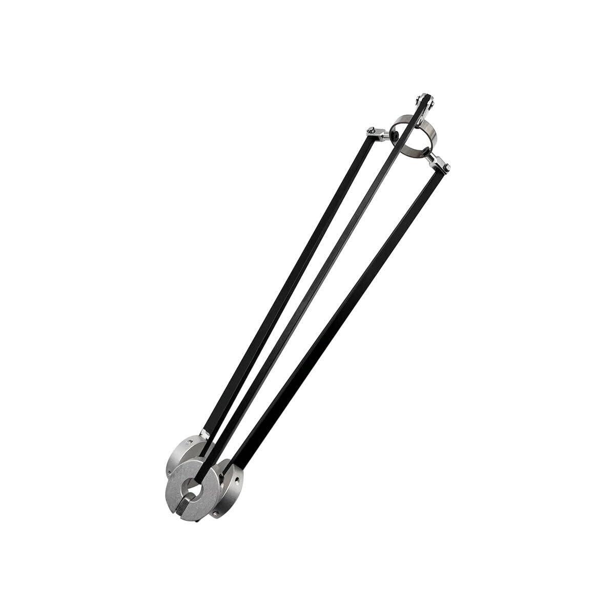 GoueTeiy Foldable Tripod Stabilizer Floor Guide for Total Station Surveying Prism Pole