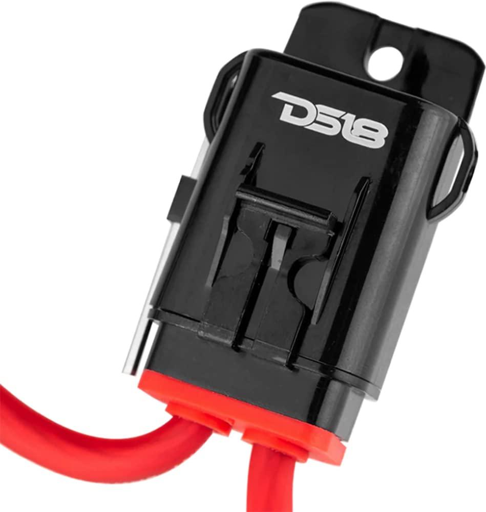 KICKER KICKER Subwoofer and Amp Package of 3 Items - 10" L7S 600 Watt Max Sub, Class D 2-Channel Amplifier and 8AWG Power Wiring Kit