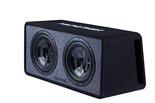 Memphis Audio Memphis Audio PRXE12D2 Dual 12 Power Reference Series Loaded Enclosure 2-Ohm