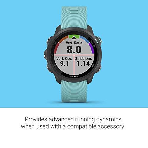 Garmin Garmin Forerunner 245 Music, GPS Running Smartwatch with Music and Advanced Dynamics, Aqua (Renewed)