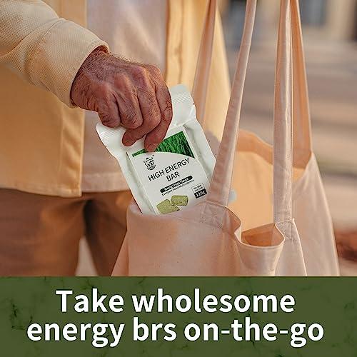 BDH Emergency Food Ration Bars, Crops Flavor Survival Energy Bar Supply for Outdoor Camping Emergency Snowstorm Earthquake Disaster Preparedness Food with 20 Years Long Self Life, 120g/bar