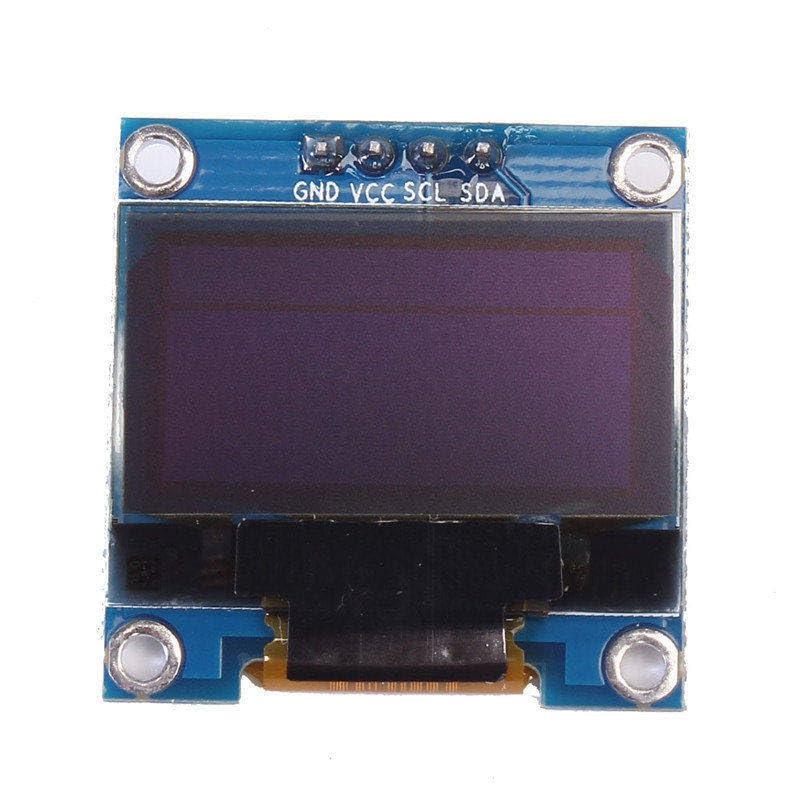DirectNine Basics 0.96 inch Blue OLED Display Module IIC Serial 128X64 I2C SSD1306 12864 LCD Screen Board GND VCC SCL SDA for Arduino